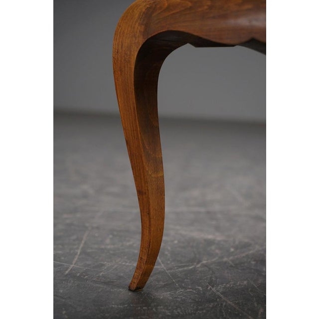 Wood French Art Deco Side Table, 1930s For Sale - Image 7 of 15