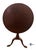 Vintage Traditional Chippendale Style Tilt Top Accent Table featuring High Quality Mahogany Construction, Urn Shaped...