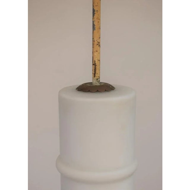 1960s Italian Pendant in Opal and Brass from Stilnovo, 1960s For Sale - Image 5 of 11