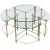 French Coffee and Nesting Table Ensemble For Sale - Image 13 of 13