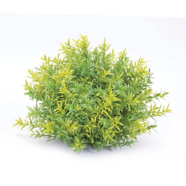 Kenneth Ludwig Chicago Varigated Mini Leaf Half Orb (Set of 6) For Sale - Image 4 of 5