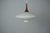 Mid-Century Modern Danish UFO Lamp in Opal Glass and Teak, 1960s For Sale - Image 15 of 15