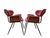 Italian Armchairs by Gastone Rinaldi for Rima, 1950s, Set of 2 For Sale - Image 11 of 16