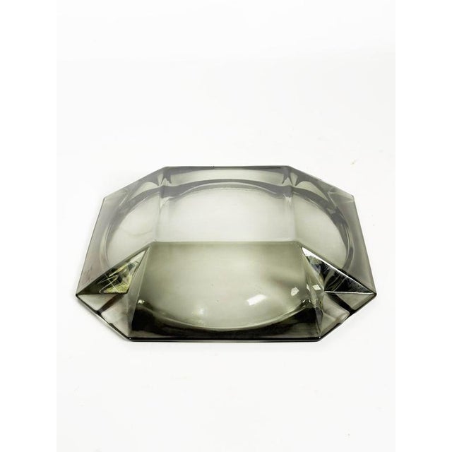 Vintage Glass Ashtray, France, 1970s For Sale - Image 9 of 11