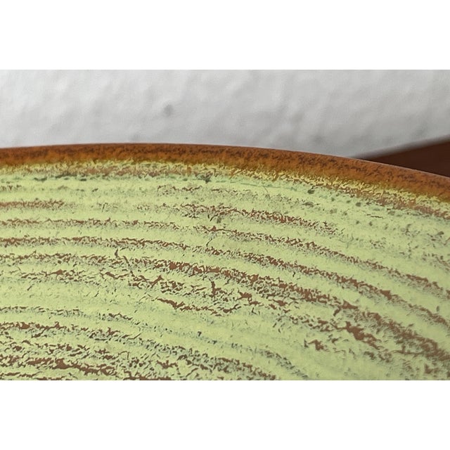 Mid-Century German Tripod Ceramic Bowl from Wächtersbach, 1960s For Sale - Image 5 of 18