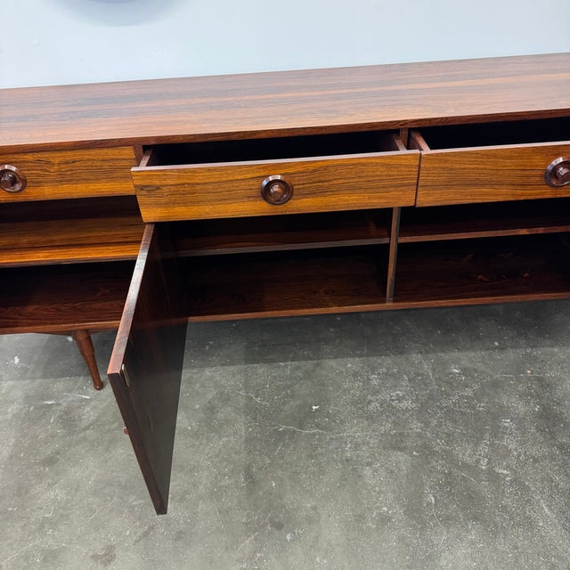1950s Vintage Italian Sideboard, 1950s For Sale - Image 5 of 11