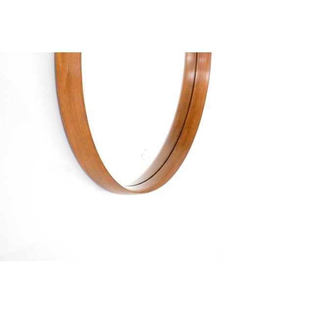 1960s Vintage Wooden Mirror, Italy, 1960s For Sale - Image 5 of 11