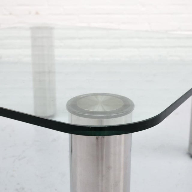 Silver Marcuso Coffee Table by Marco Zanuso for Zanotta, 1989 For Sale - Image 8 of 12