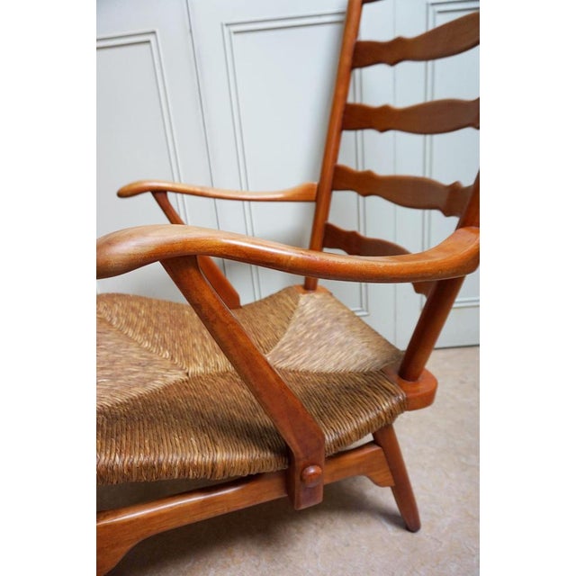 Mid-Century Dutch Organic Shaped Armchair from De Ster Gelderland, 1950s For Sale - Image 17 of 18