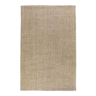 Zig Zag Natural/Bleach Rug 9x12 For Sale