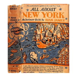 "All About New York: An Intimate Guide " 1931 James, Rian For Sale