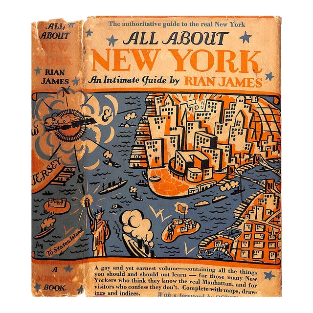 "All About New York: An Intimate Guide " 1931 James, Rian For Sale