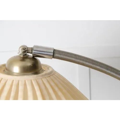 1930s Vintage Swedish Floor Lamp in Polished Steel, 1930s For Sale - Image 5 of 8