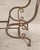 French Belle Époque Steel Marble Bronze Pâtisserie Table Console For Sale - Image 9 of 18