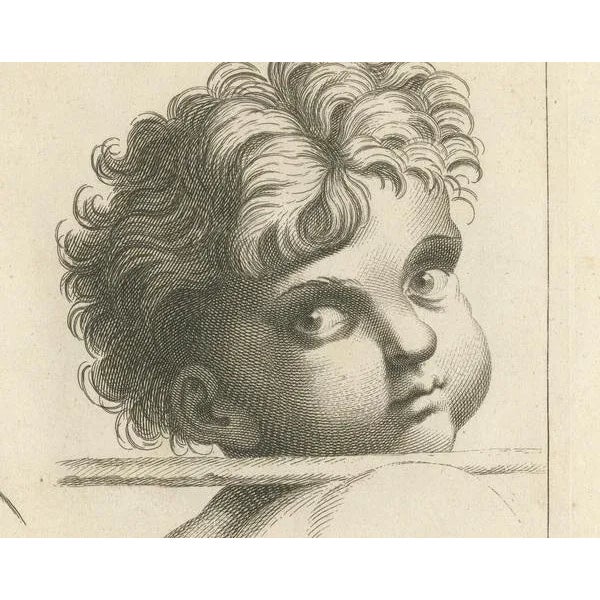 Beauvais, Generations in Profile: Time's Contrast, 1740, Print For Sale - Image 3 of 6