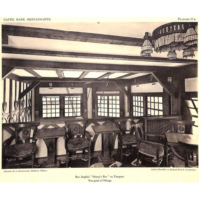 "Cafes-Bars Restaurants Ii" 1925 For Sale - Image 10 of 12