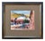 R. E. Baker Impressionist California Gold Town Watercolor Landscape circa 1980s For Sale - Image 4 of 4