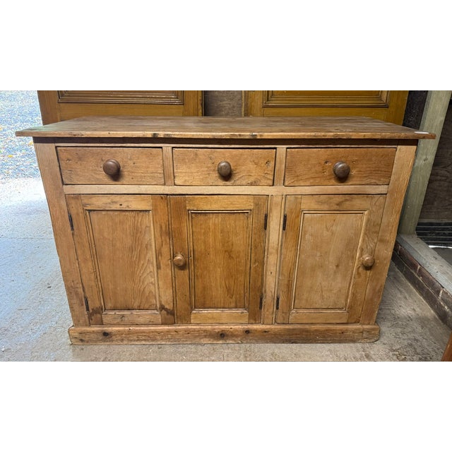 Antique Cabinet in Pine, 1860 For Sale - Image 12 of 12