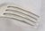 Antique Art Deco Sterling Silver Dessert Forks, Sheffield, 1920, Set of 6 For Sale - Image 9 of 12
