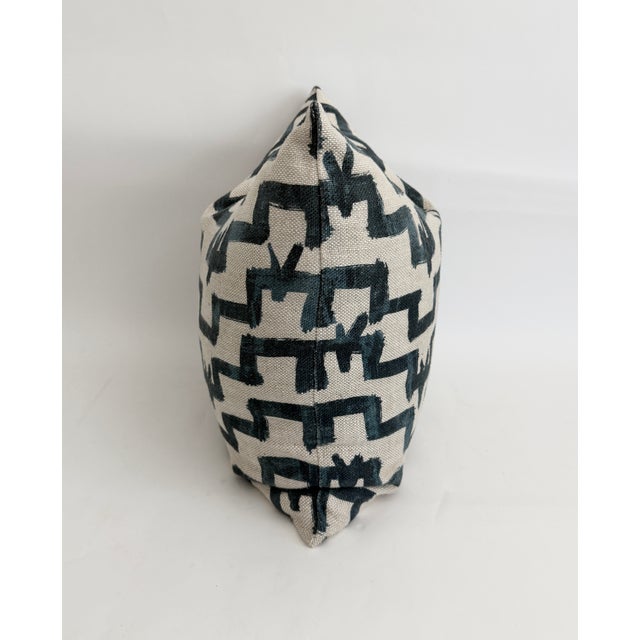 Designer Abstract Linen Pillow For Sale In Los Angeles - Image 6 of 7