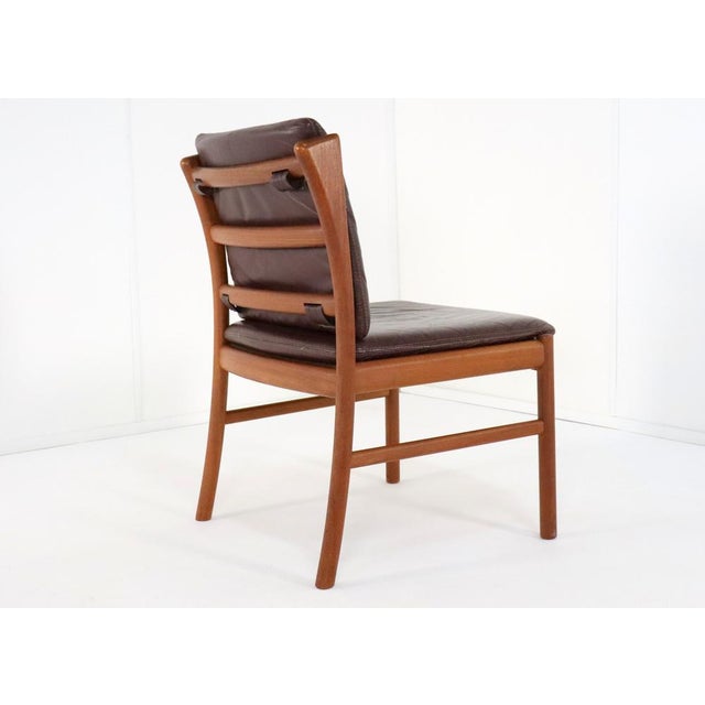 Brown Japanese Chairs from Hita Kogei Nikko, 1980s, Set of 4 For Sale - Image 8 of 18