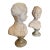 Pair of Terracotta Busts: Alexandre and Louise Brogniart (After Houdon) For Sale