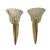 Murano Glass & Brass Sconces, 1970s, Set of 2 For Sale - Image 7 of 8