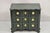 Vintage French Country Provincial Green Lacquer 3 Drawer Nightstand by Roundtree For Sale - Image 12 of 12