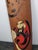 Mid 20th Century Japanese Hand-Painted Bamboo Wall Hanging - Daruma / Bodhidharma For Sale - Image 9 of 12