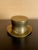 Mid-Century Modern Mid 20th Century Mid-Century Modern Sculptural Brass Top Hat Wine Champagne Coaster For Sale - Image 3 of 6