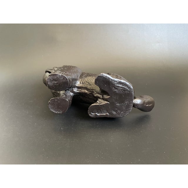 Vintage Cast Iron English Bulldog Nutcracker For Sale - Image 9 of 14