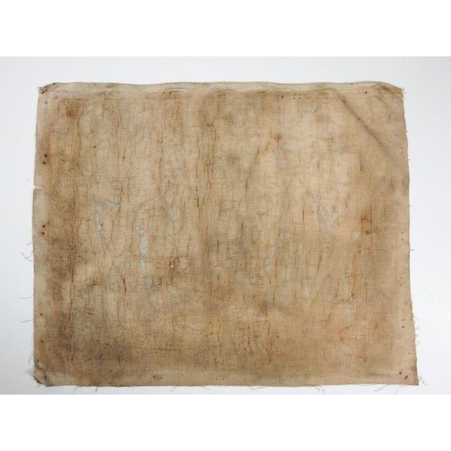 Textile Early 20th Century Impressionist Wetlands Landscape Painting For Sale - Image 7 of 7