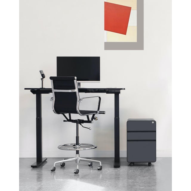 Contemporary "Burden" Contemporary Minimalist Geometric Oil Painting by Shyun Song For Sale - Image 3 of 3