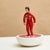 Subbuteo Ornament Sculpture in Double-Mold Ceramic from Artigianato Italiano For Sale - Image 6 of 6