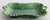 Late 19th Century 19th Century English Green Majolica Leaf Handled Platter For Sale - Image 5 of 9