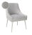 Sit pretty in this sumptuous yet durable velvet chair. The Beatrix dazzles as a dining chair or as an accent piece....