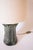 Contemporary Kasaï Blue Green Papyrus Ceramic Lamp from Barracuda Interiors For Sale - Image 3 of 5