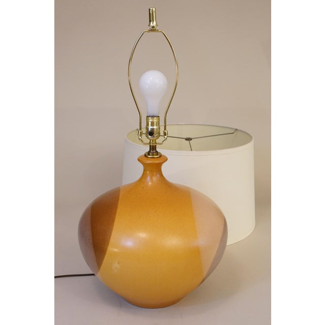 Monumental Mid Modern Sculpture Drip Glaze Studio Art Pottery Table ...