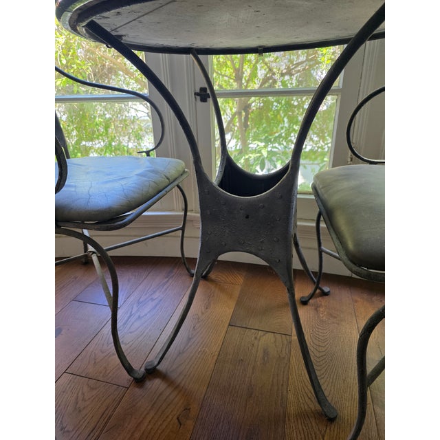 - The iron work was purchased from an estate sale in the mid 1990's in Beverly Hills. It was apparently manufactured by a...