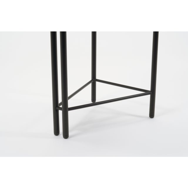 Metal Vintage Postmodern Black Valet Stand, 1980s For Sale - Image 7 of 11