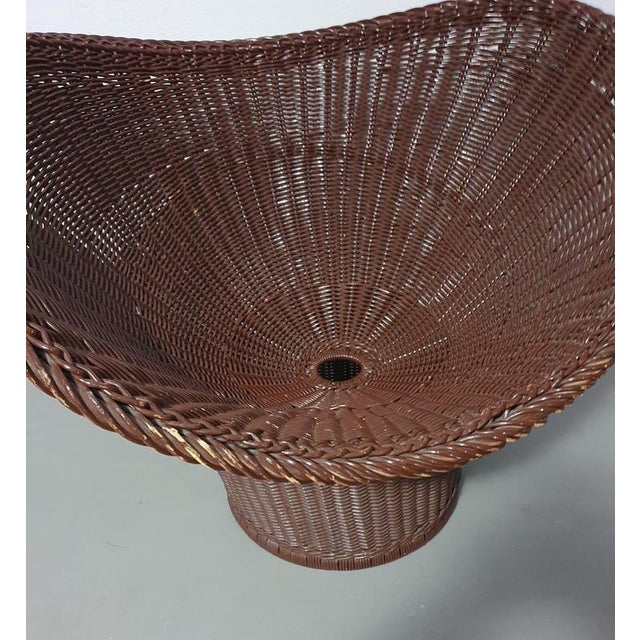 Wicker Model E20 Chair by Egon Eiermann for Heinrich Murmann, 1957 For Sale - Image 3 of 12