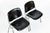 Six Mid Century Italian DSC 106 Leather Stacking Chairs by Giancarlo Piretti for Castelli, 1980s For Sale - Image 9 of 16