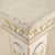French Art Nouveau Hand-Painted Wood Pedestal, 1960s For Sale - Image 9 of 10