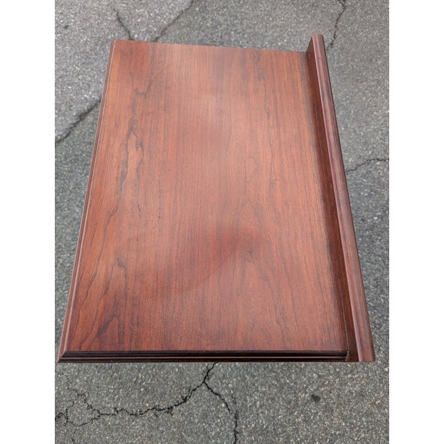 Wood Late 20th Century Mahogany Georgian Style Lectern /Bookstand For Sale - Image 7 of 11