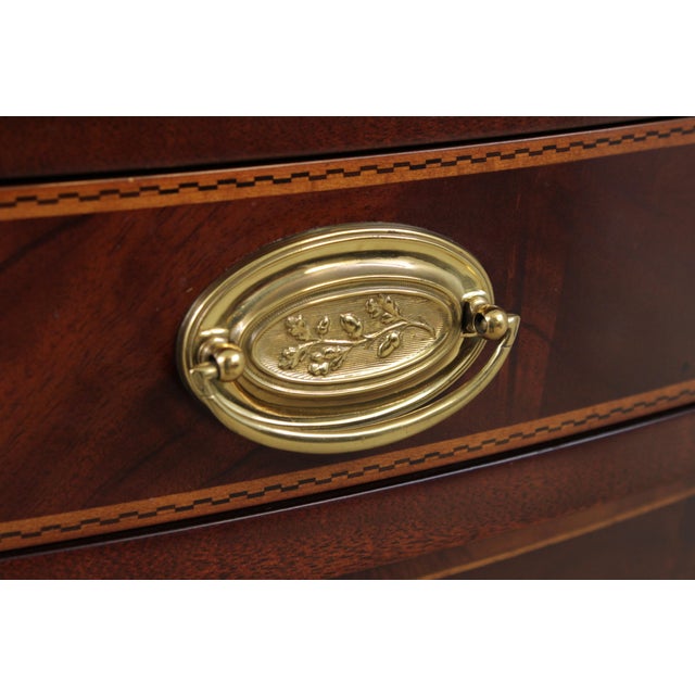 Kindel National Trust Mahogany Inlaid Buffet Sideboard For Sale - Image 13 of 18
