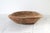 Farmhouse Antique Rustic Hand Carved Wood Dough Bowl For Sale - Image 3 of 7