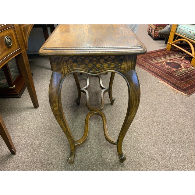 Brown 20th Century French Style Console Table For Sale - Image 8 of 12