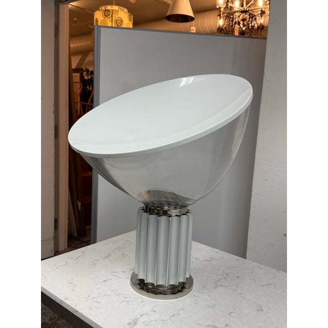 Industrial Achille & Pier Giacomo Castiglioni for Flos Taccia Table Lamp For Sale - Image 3 of 12