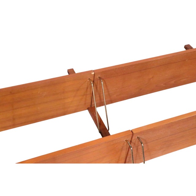 Mid Century Danish Modern Wall Shelf Unit After Cadovius C. 1950/60's For Sale - Image 18 of 18