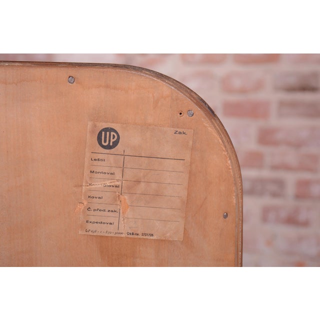 Czech Art Deco Sideboard in Walnut attributed to J. Halabala for Up Zavody, 1940s For Sale - Image 12 of 18